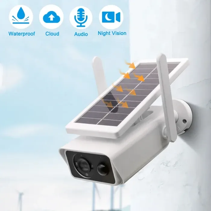 Caméra de surveillance Solaire Wifi