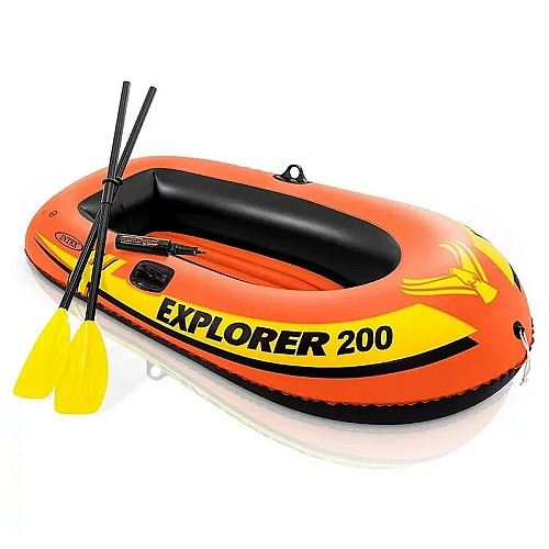 Bateau Gonflable Explorer 200 Intex avec Rames