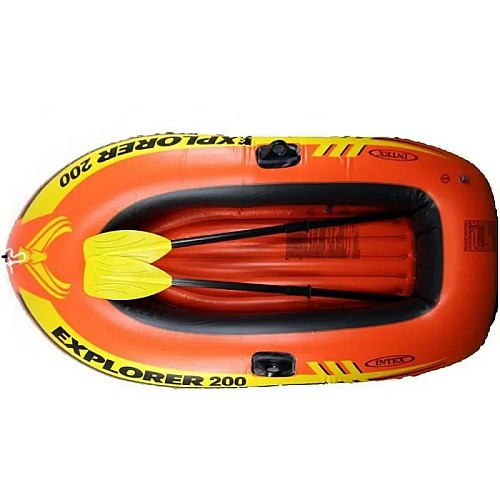 Bateau Gonflable Explorer 200 Intex avec Rames