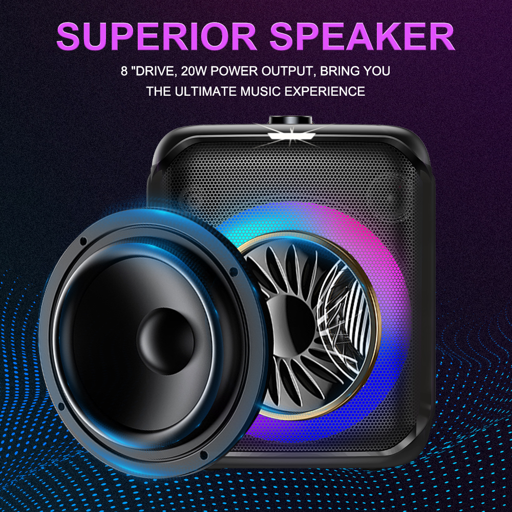 Speaker ZQS 40W Avec Micro sans fil