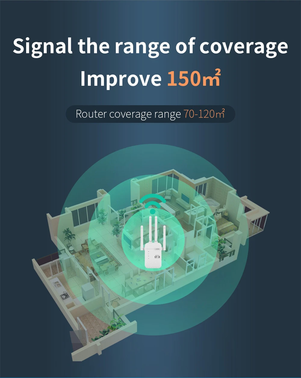 Répéteur wifi 5G