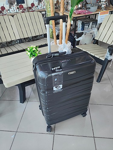 Lot de 3 Valises avec Pèse-Bagage Intégré avec port USB