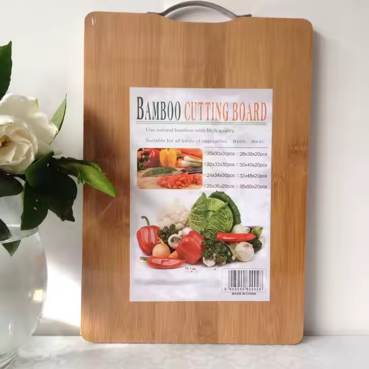 SH0096- Planche à découper en bambou pour la cuisine 26Cm x 36Cm