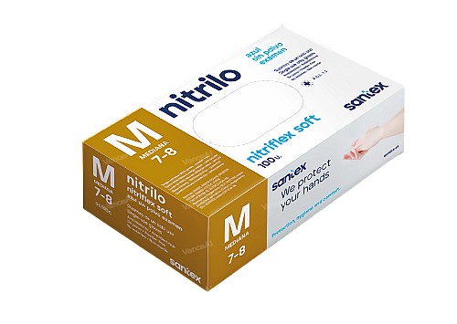 GANT NITRILE Nitriflex Soft SANTEX 10 packs