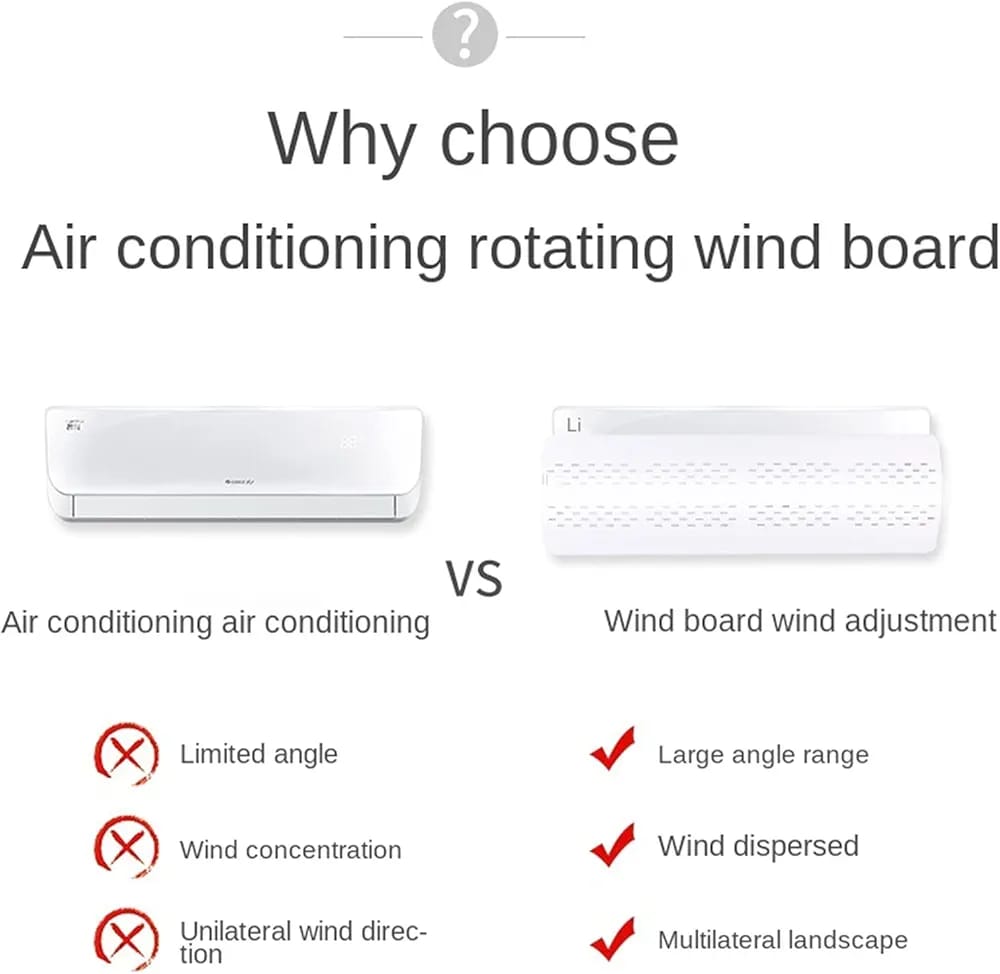 Déflecteur Dair Pour Climatiseur Extensible