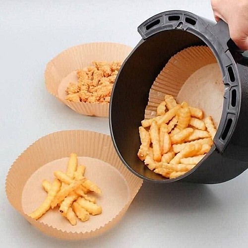 Moules en papier pour friteuse à air ( Lot de 50 pcs ) 200*45mm
