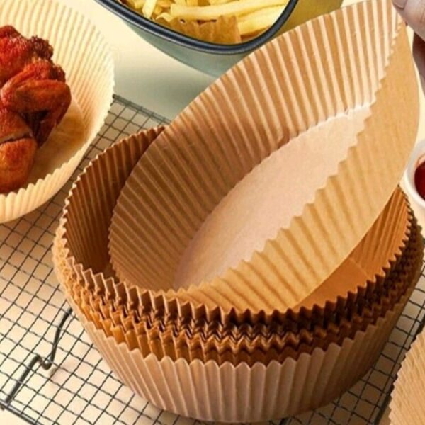 Moules en papier pour friteuse à air ( Lot de 50 pcs ) 200*45mm
