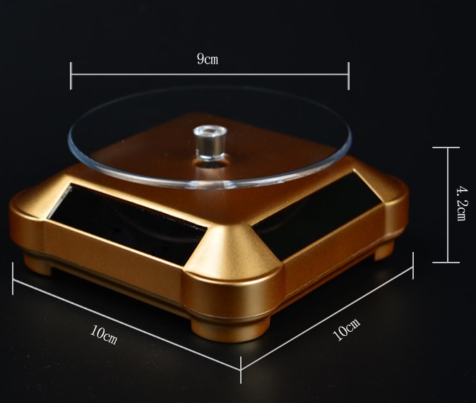 Présentoir rotatif solaire & batterie