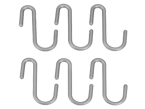 Lot de 6 crochets "gamme City line"