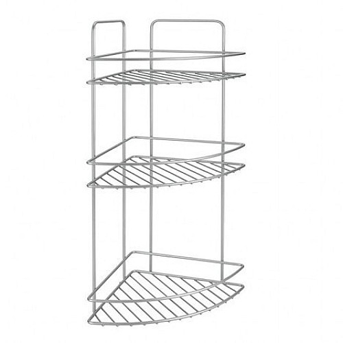 Etagère d'angle 3 niveaux 23x23x53 cm