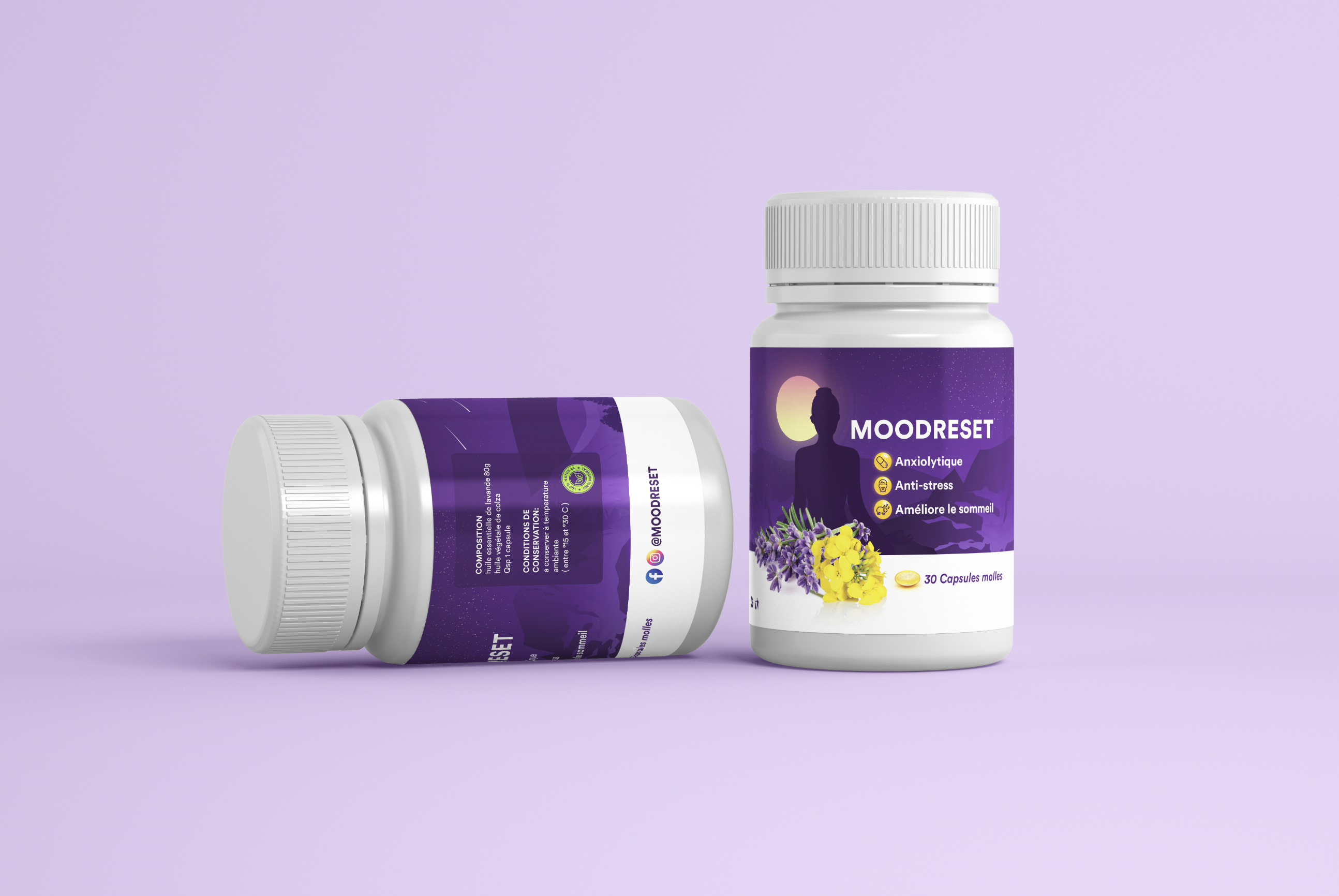 Moodreset® Arrêt tabac, anti anxiété et stress