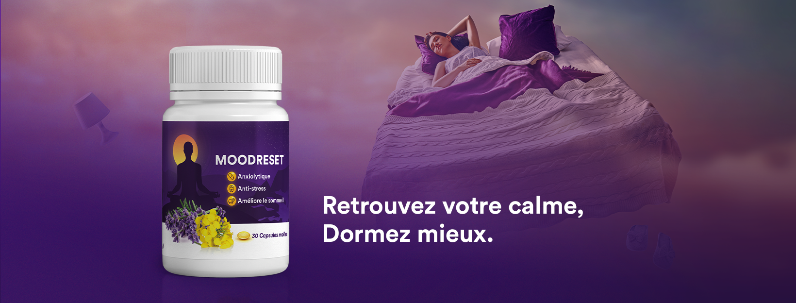 Moodreset® Arrêt tabac, anti anxiété et stress