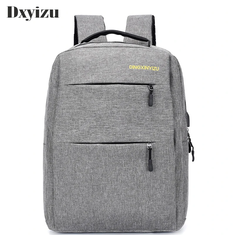 Set 3 pcs Sac a dos + USB laptop Backpack