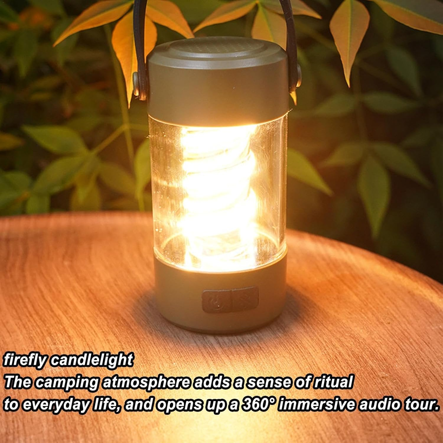 Lampe de Camping Stéréo Bluetooth Sans Fil