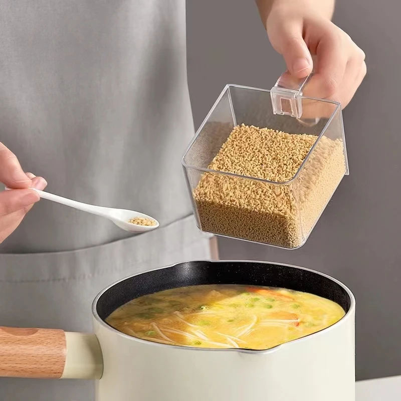 Wall Mounted Spice Organizer Seasoning Box kitchen Tool