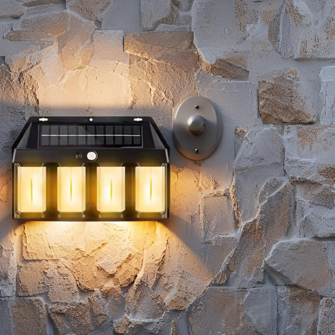 Lampe Murale à Induction Solaire