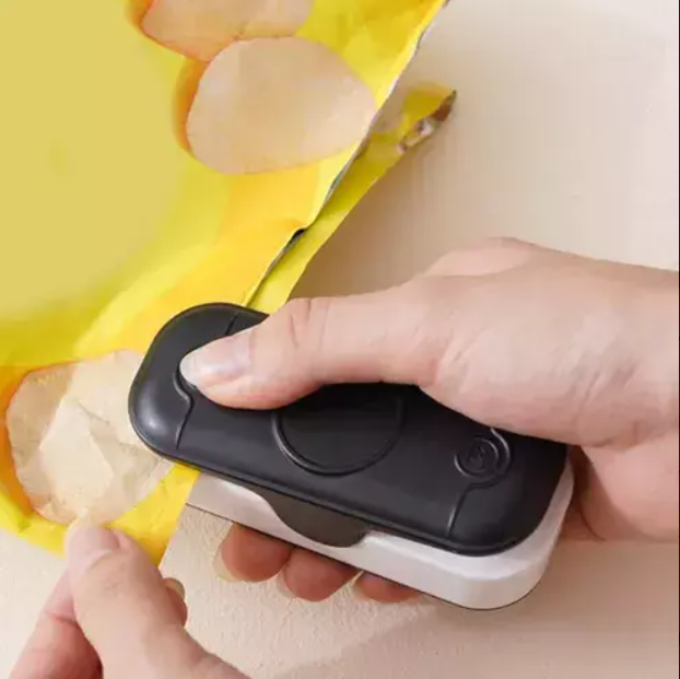 Mini Scelleuse Découpeuse de Sacs 2-en-1 Portable