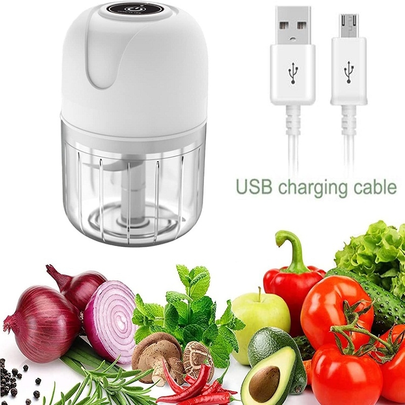 Mini Hachoir Mixeur Rechargeable