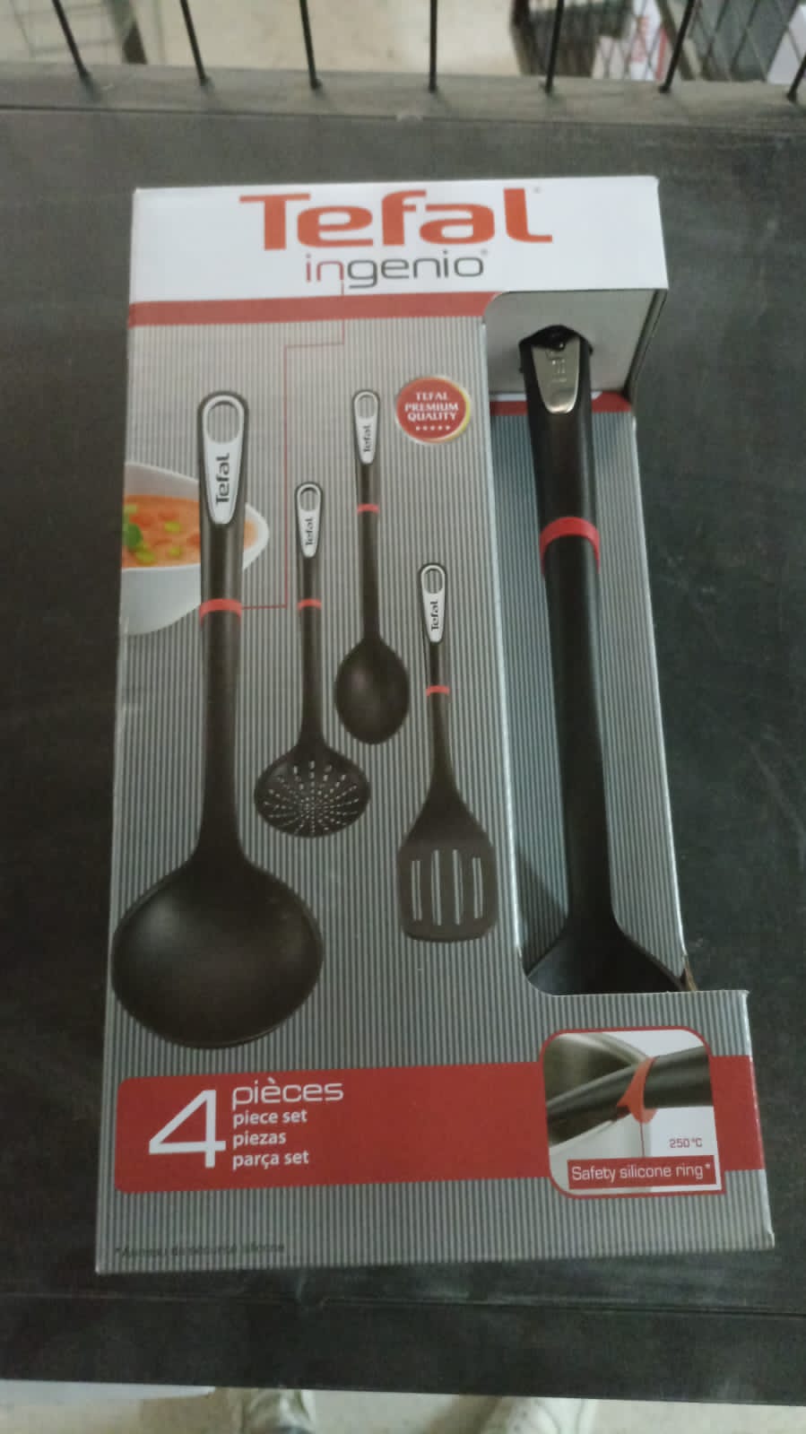 Ustensiles de Cuisine Tefal Ingenio - Set 4 pièces