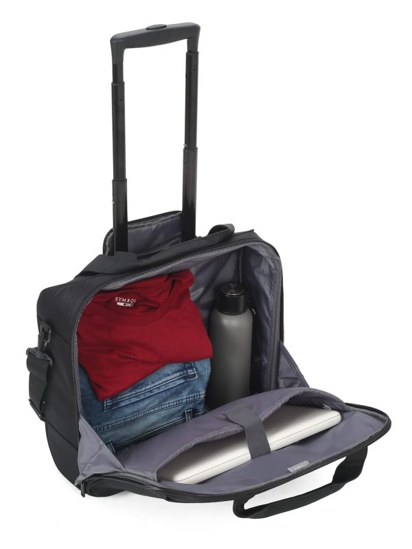 Malette de transport Delsey Datum 2 Roues - Noir