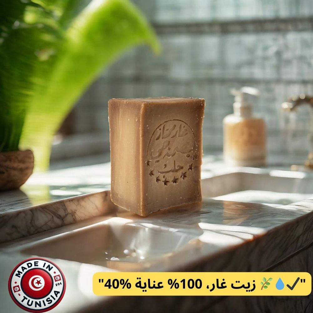 صابون حلب الأصيل – 40% زيت غار