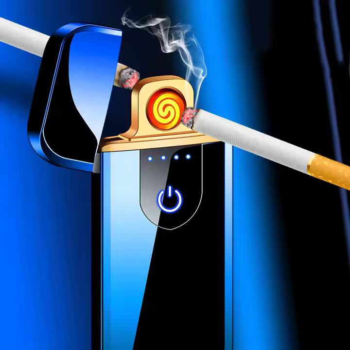 Briquet Plasma Électrique avec Capteur Tactile – Rechargeable par USB