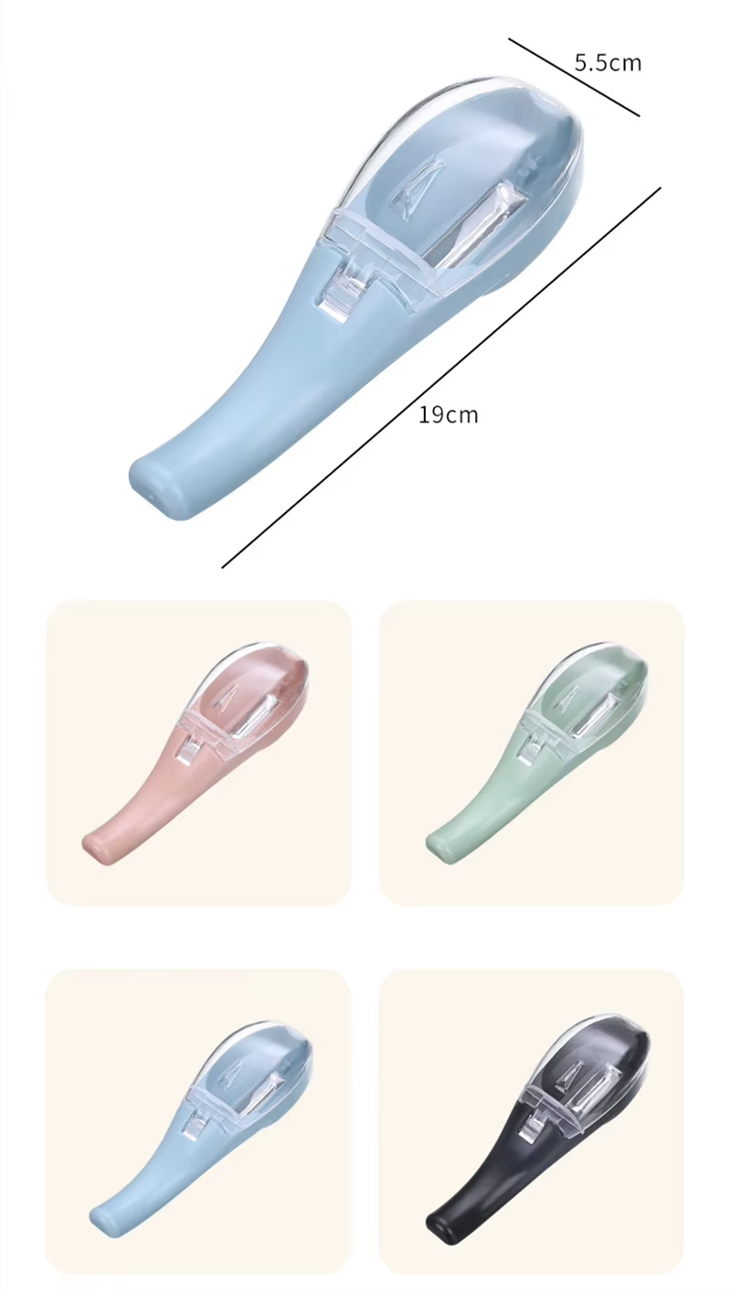 Éplucheur de poisson et fruits multifonctionnel avec conteneur