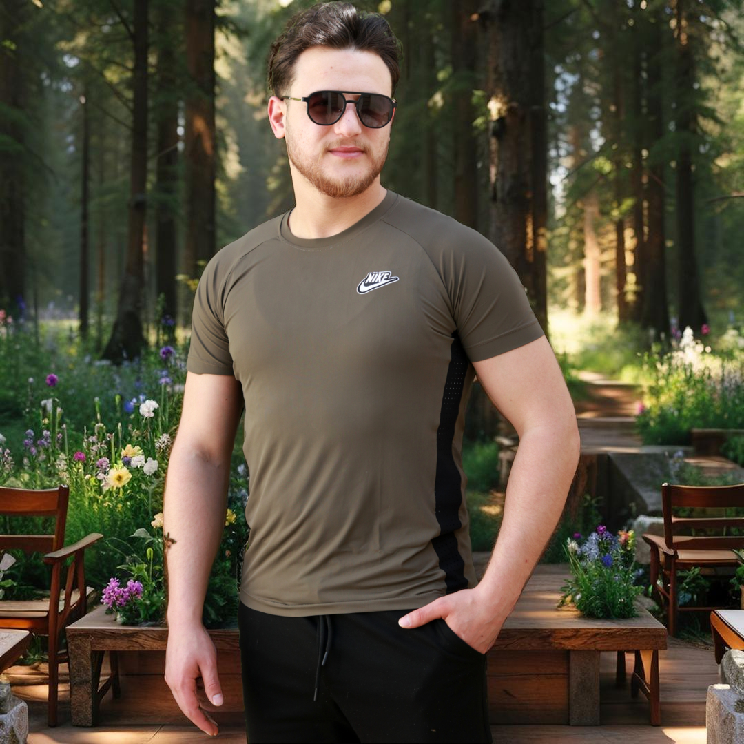 T-shirt respirant en Polyamide lycra