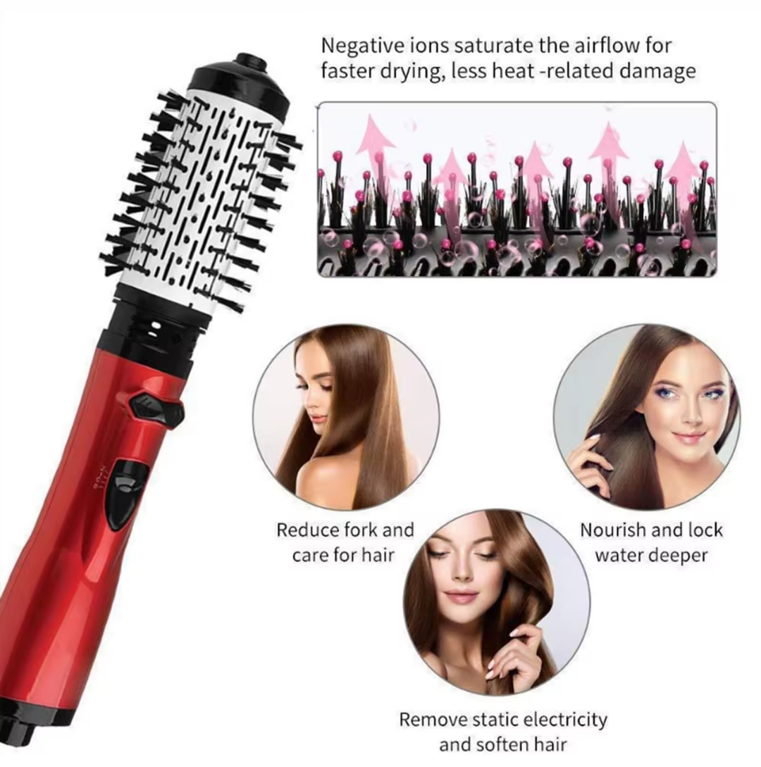 Brosse Soufflante Rotative 2-en-1