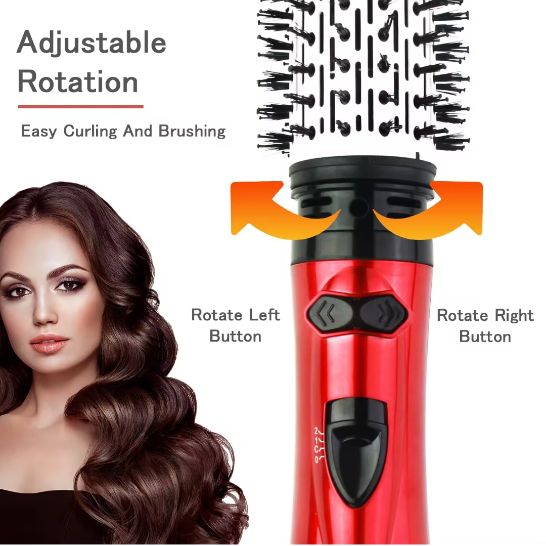 Brosse Soufflante Rotative 2-en-1