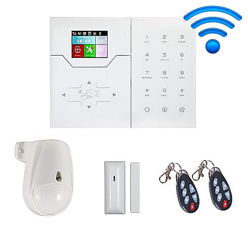 Kit Alarme Focus line sans fil wifi/carte SIM