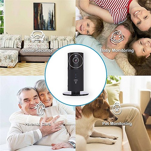 720P HD Wireless Camera, Home Security Night Vision Wifi Baby Monitor