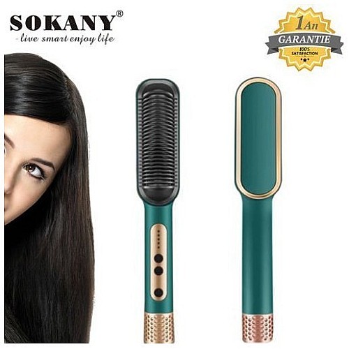 Brosse Lissante Chauffante Professional En Céramique