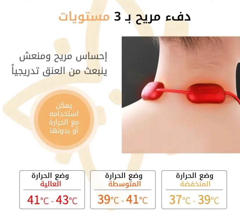Appareil de Massage Cervical Électrique Shifx LP-A7