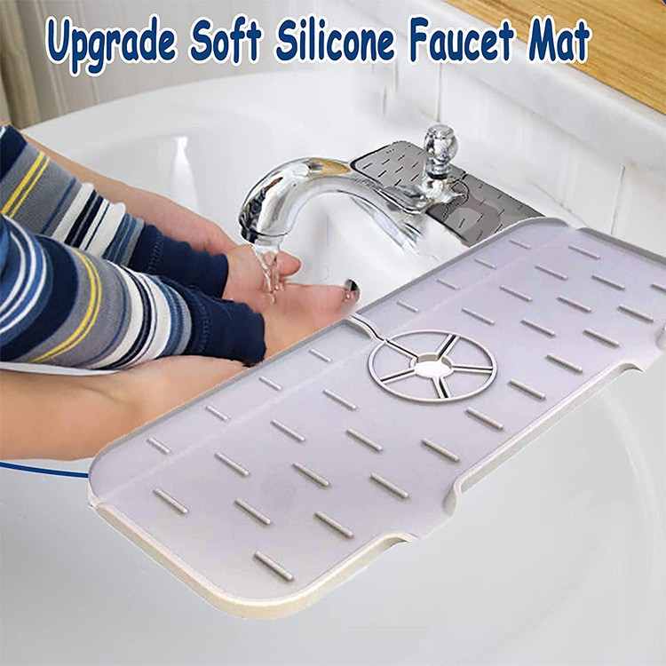 Tapis absorbant pour robinet en Silicone