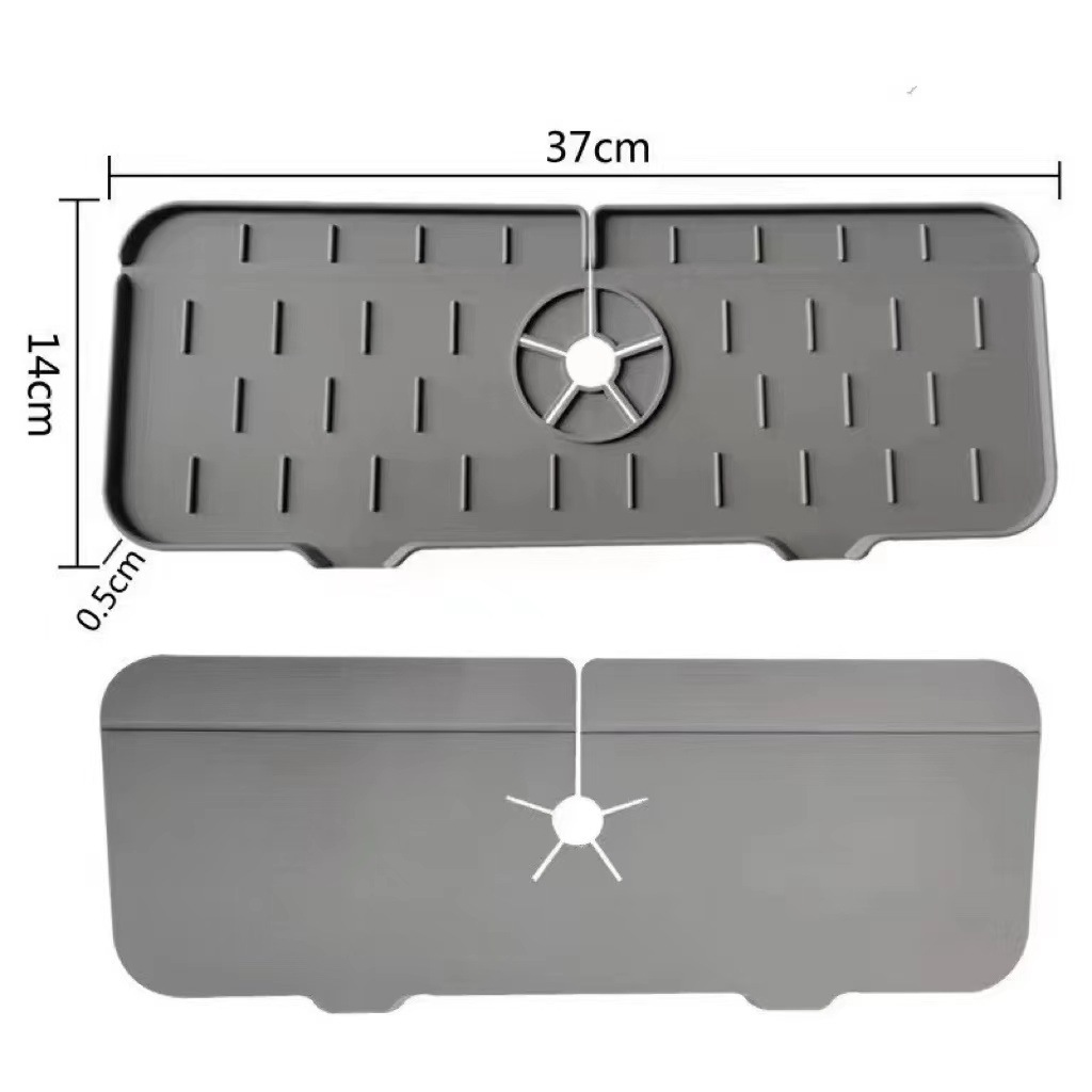 Tapis absorbant pour robinet en Silicone