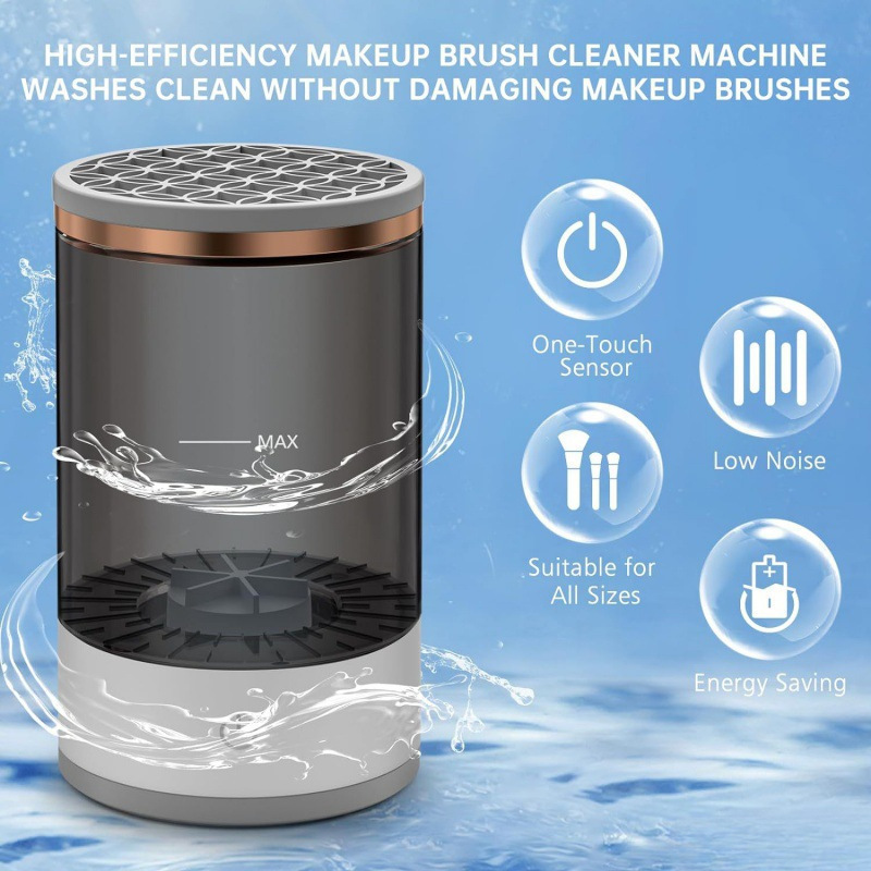Nettoyeur de brosse de maquillage électrique
