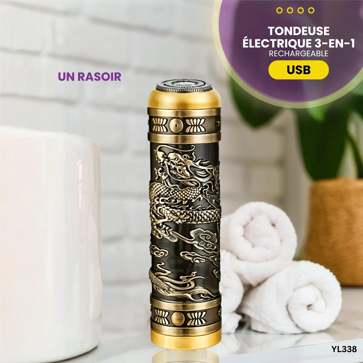 Kit de Tondeuse Professionnelle Multifonction