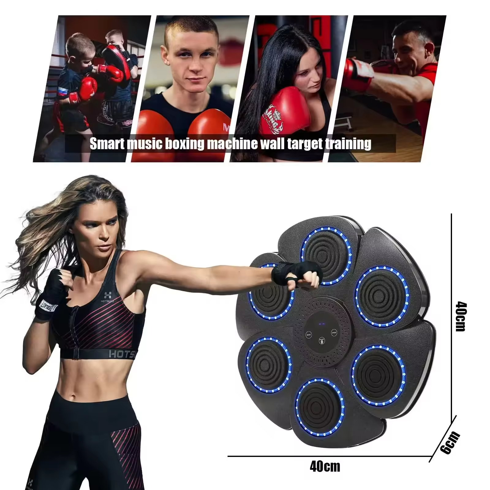 Smart Music Boxing Target