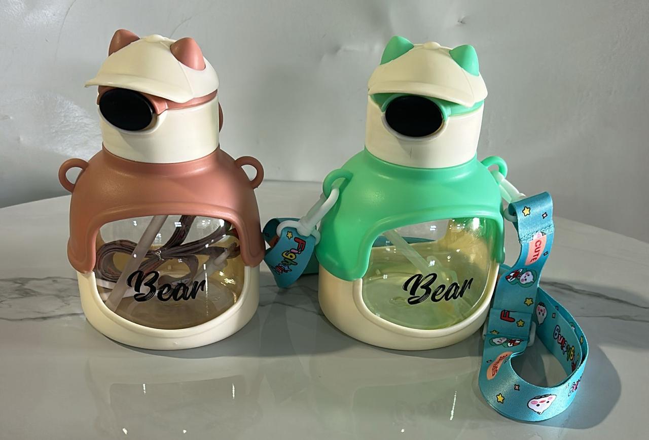 Gourde Enfant 500 ml Naughty Bear avec Sangle et Casquette