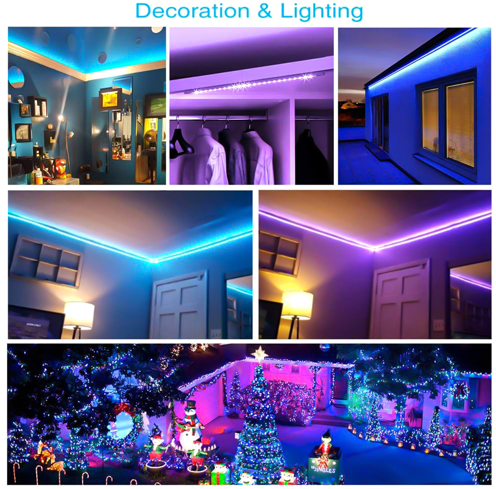 Ruban led RGB 5mt