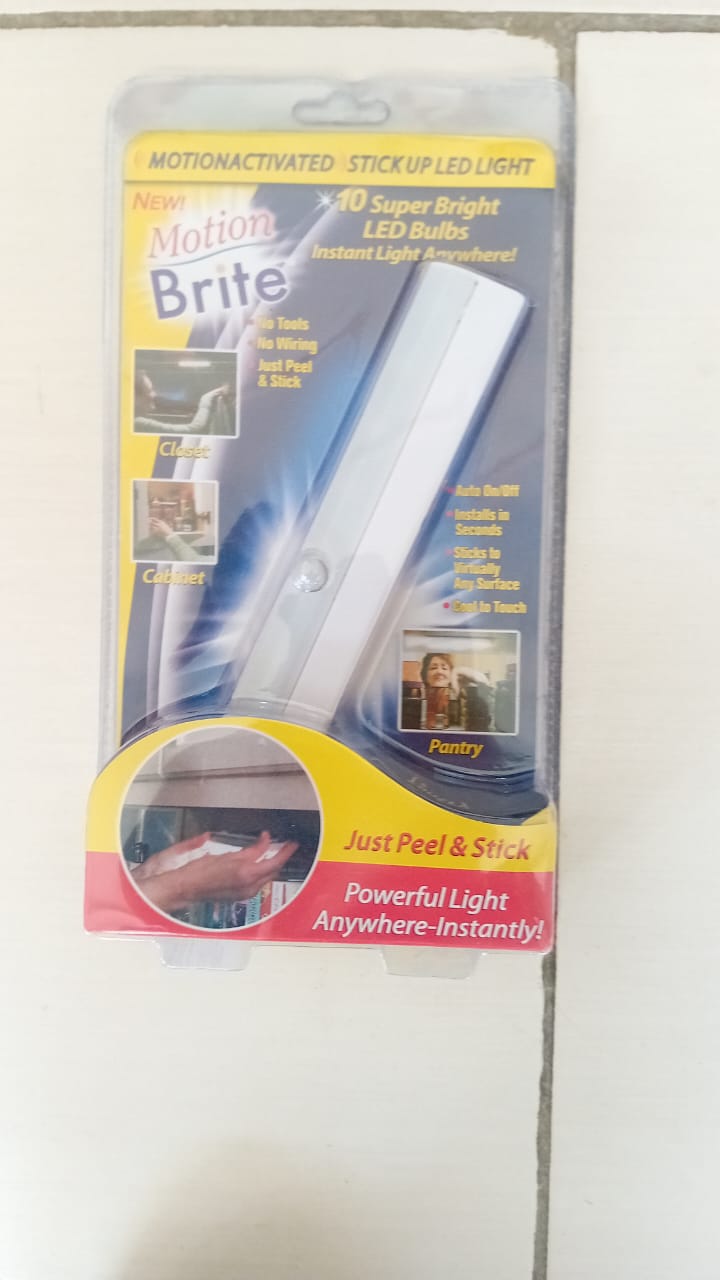 💡 Lampe LED Sans Fil avec Détecteur de Mouvement – Motion Brite