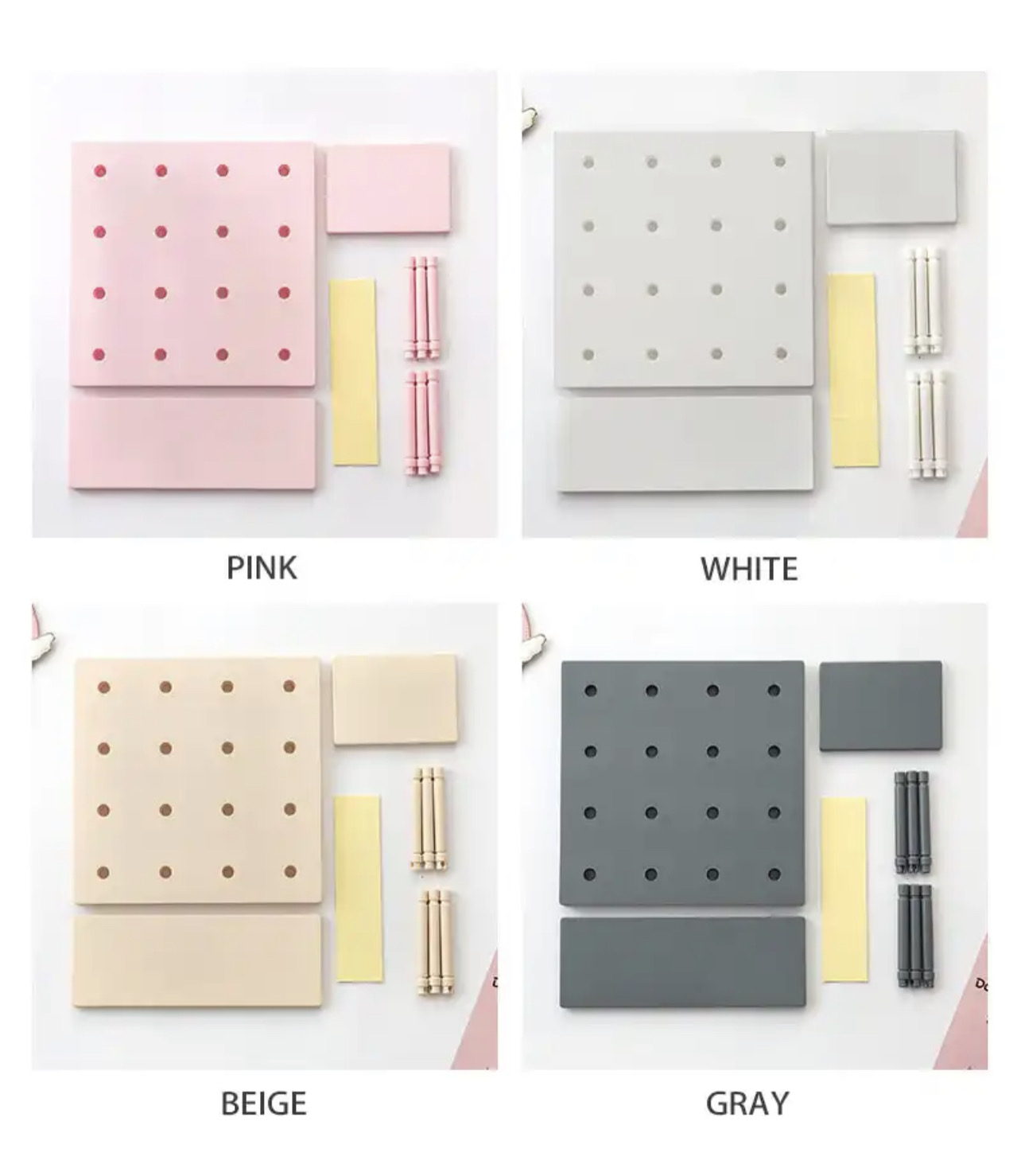 Wall-mounted Hole Board Wall Shelf Free Punching Hanger Bookshelf - Bagin