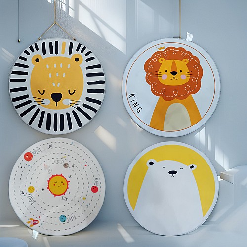 Tapis Rond pour Chambre d’Enfant