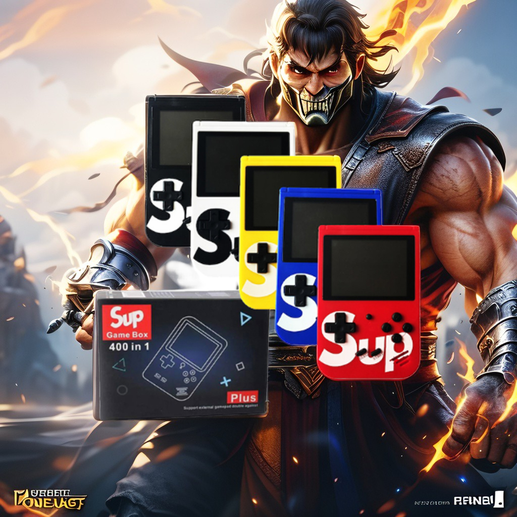 Sup Game Box 400 En 1