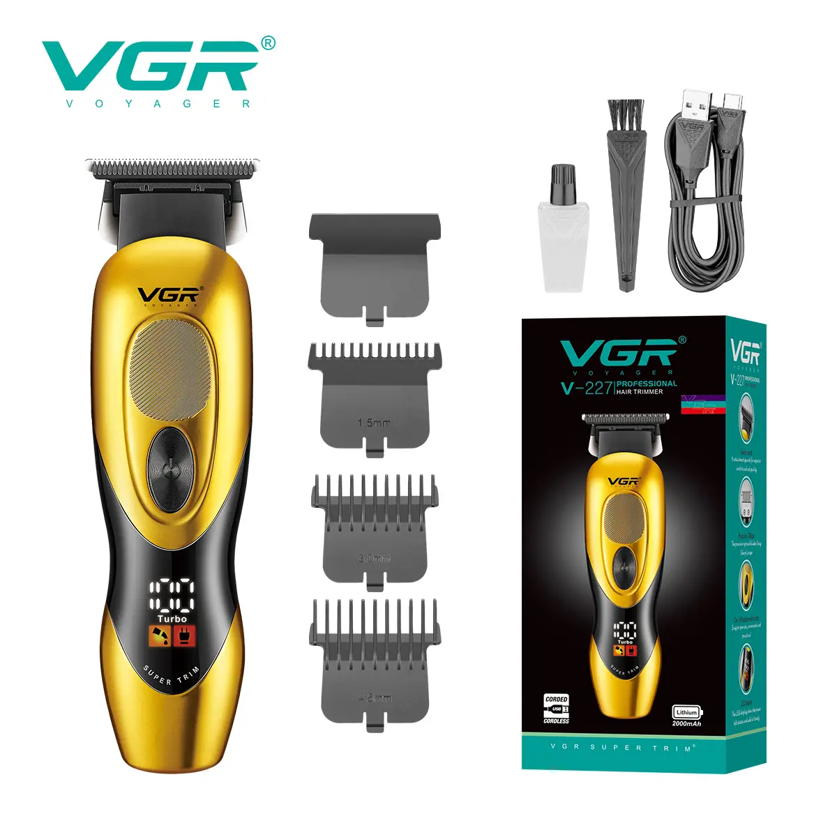 Tondeuse à cheveux VGR V-227 Ultra Premium