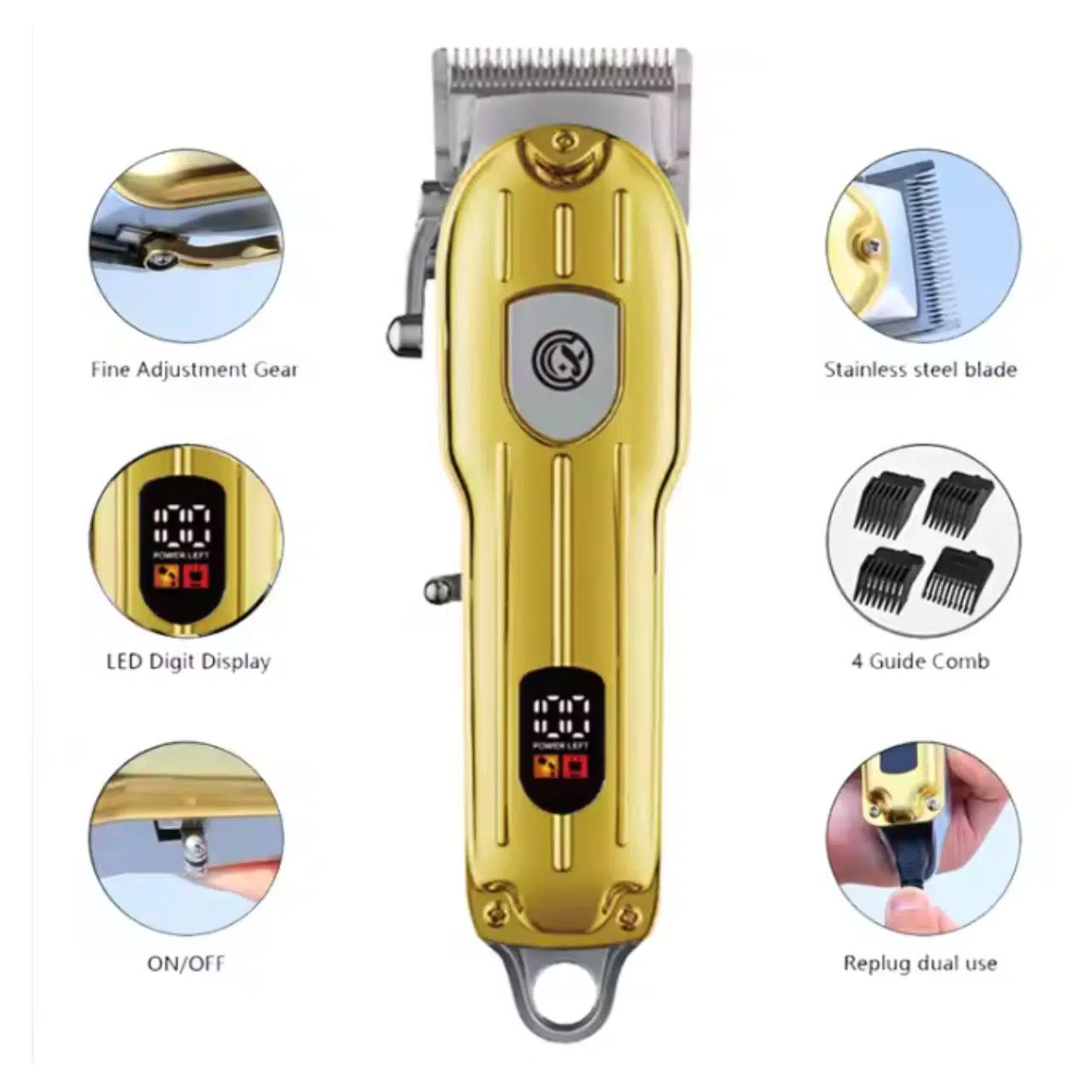 YACHEN Tondeuse à cheveux pour hommes