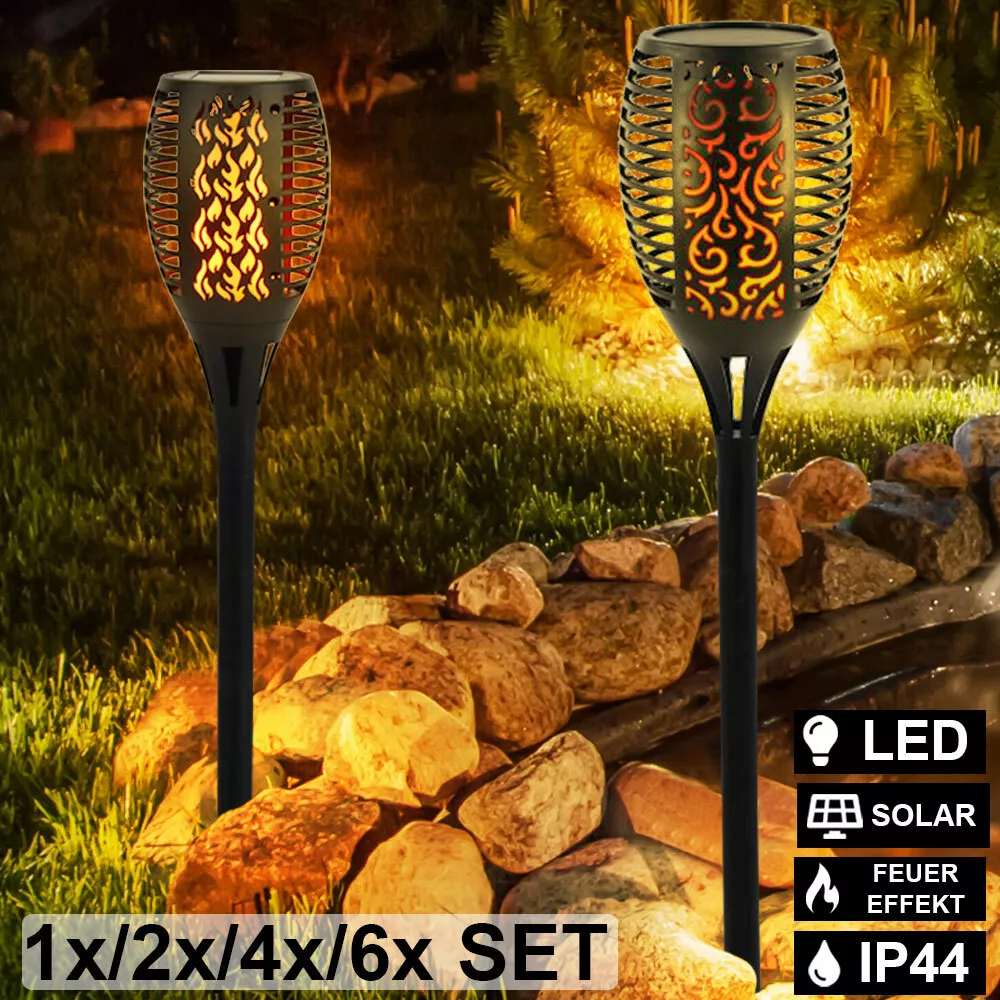 Lampe de Jardin – Éclairage Extérieur Élégant et Économique avec Piles