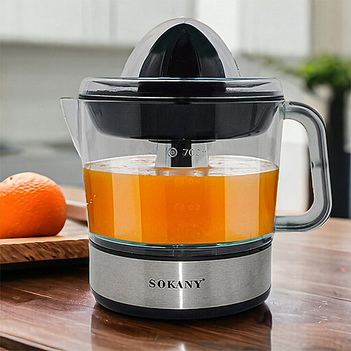 Presse Orange électrique Sokany JE-623D - 45 W - 700 ml - Noir
