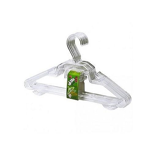 Lot 6 Cintres en cristal - Transparent
